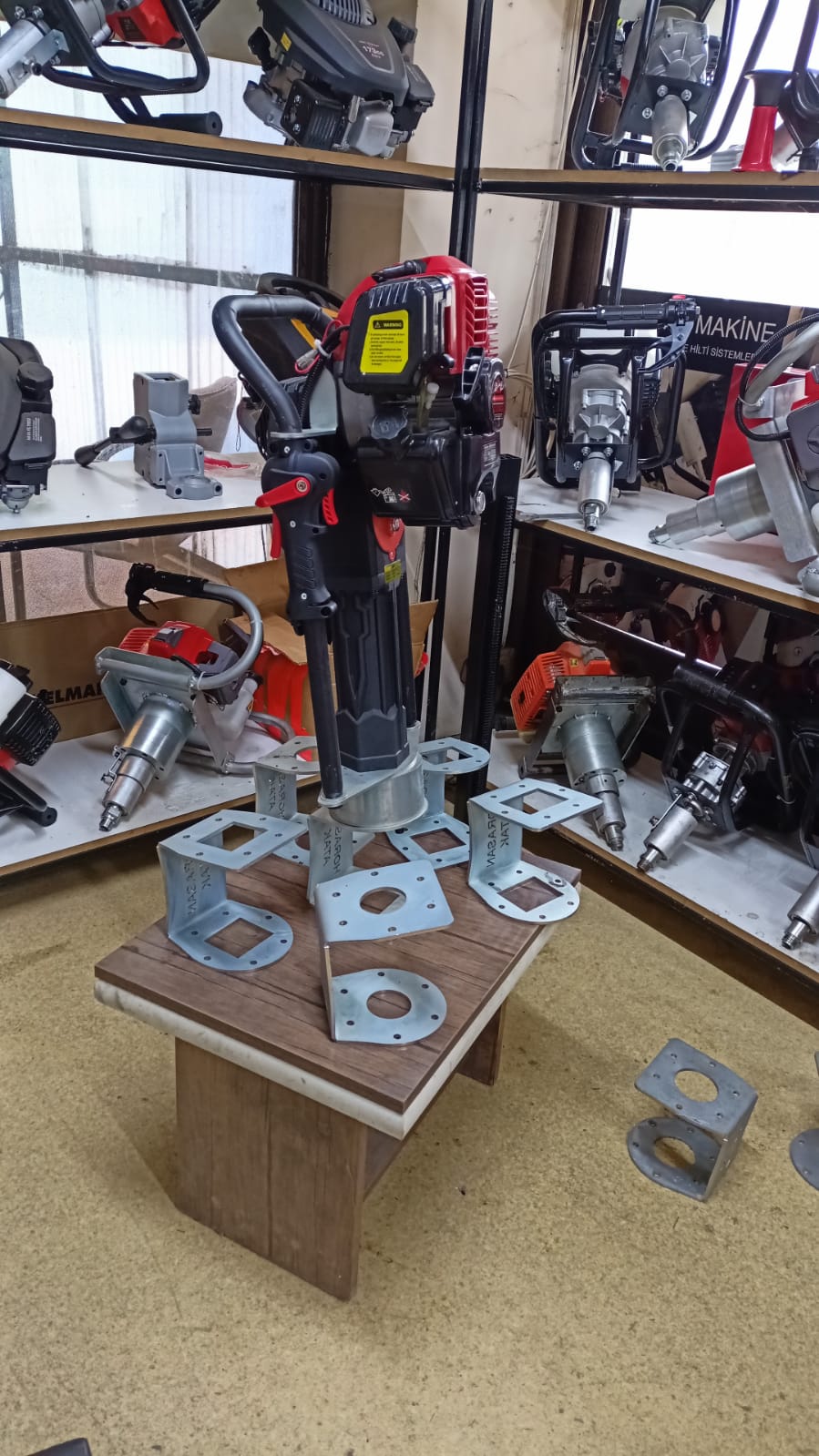 KAZIK DİREK ÇİT TEL ÇAKMA MAKİNASI 2. APARAT HEDİYE